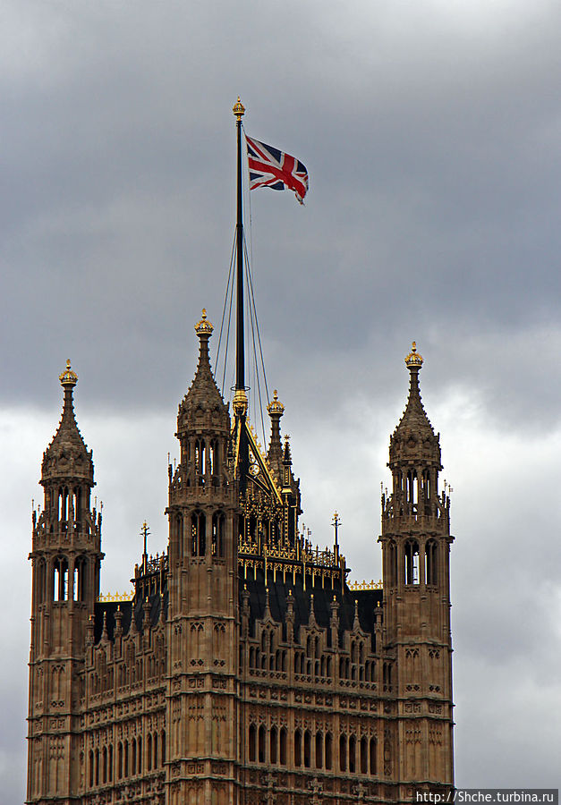 Дворец Парламента Великобритании и знаметитый Биг Бен Лондон, Великобритания