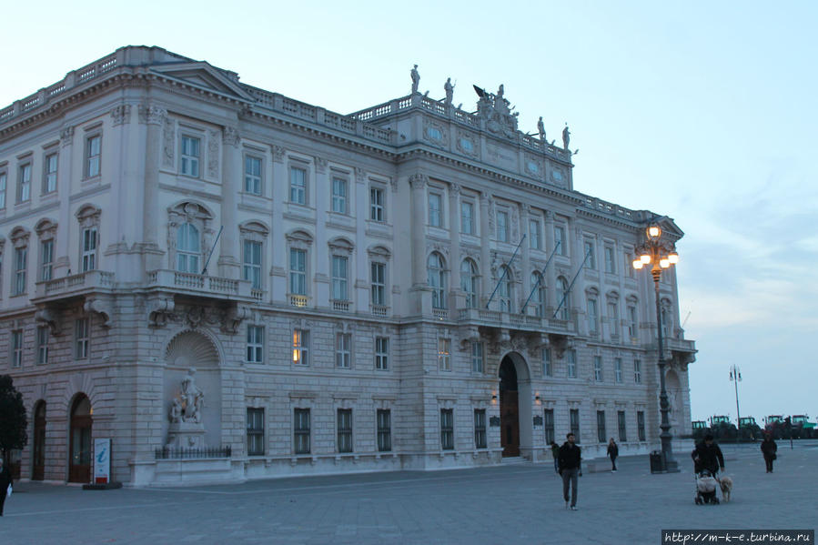 Площадь Единства Италии Триест, Италия Площадь Единства Италии Триест, Италия