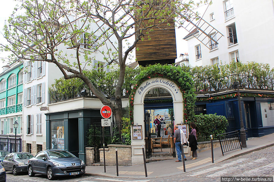 Кафе  и ресторан Мулен де ла Галет Париж, Франция