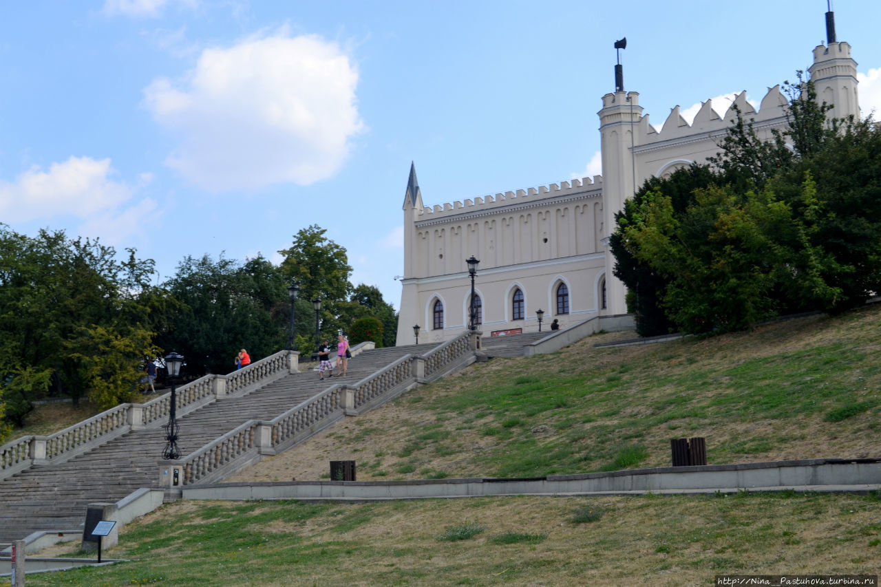 Люблин — красивый город на холмах Люблин, Польша