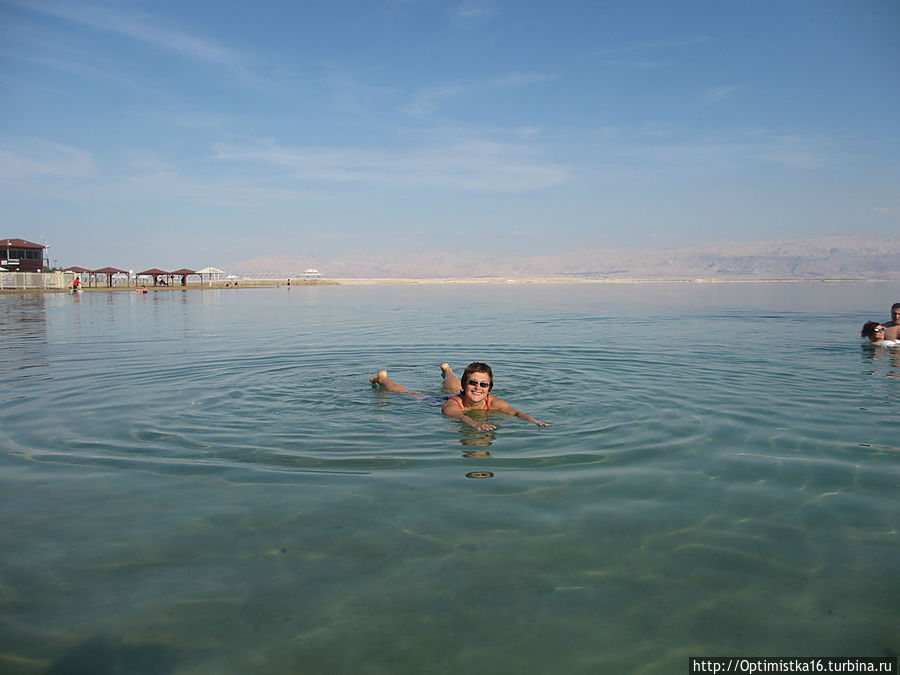 Немного лета среди зимы или около трёх часов на Мертвом море Эйн-Бокек, Израиль