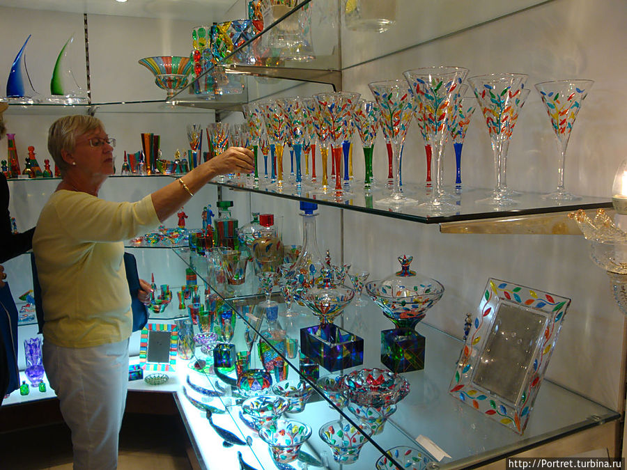 Муранское стекло—купить и увидеть процесс Венеция, Италия