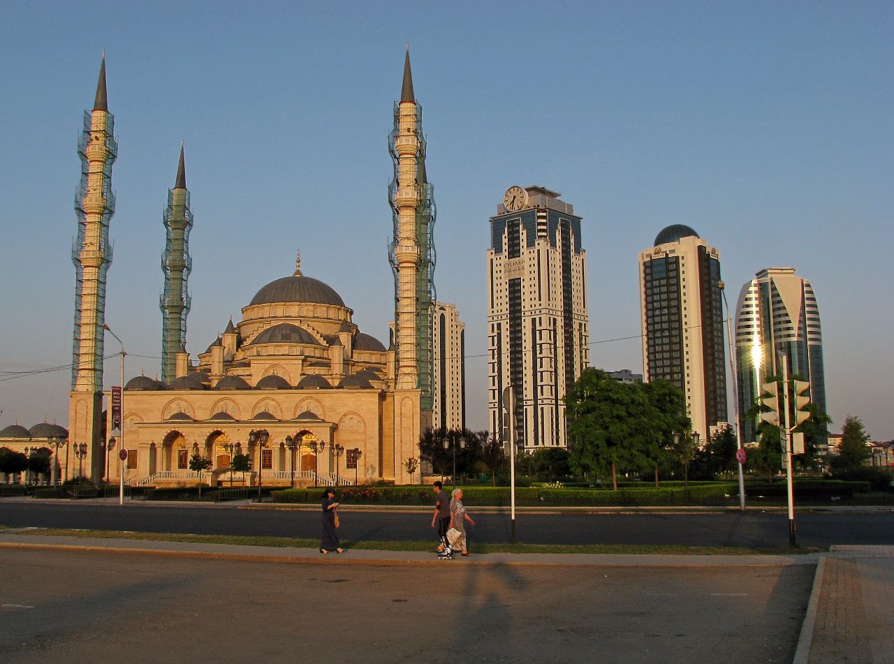 Мечеть «Сердце Чечни». Грозный