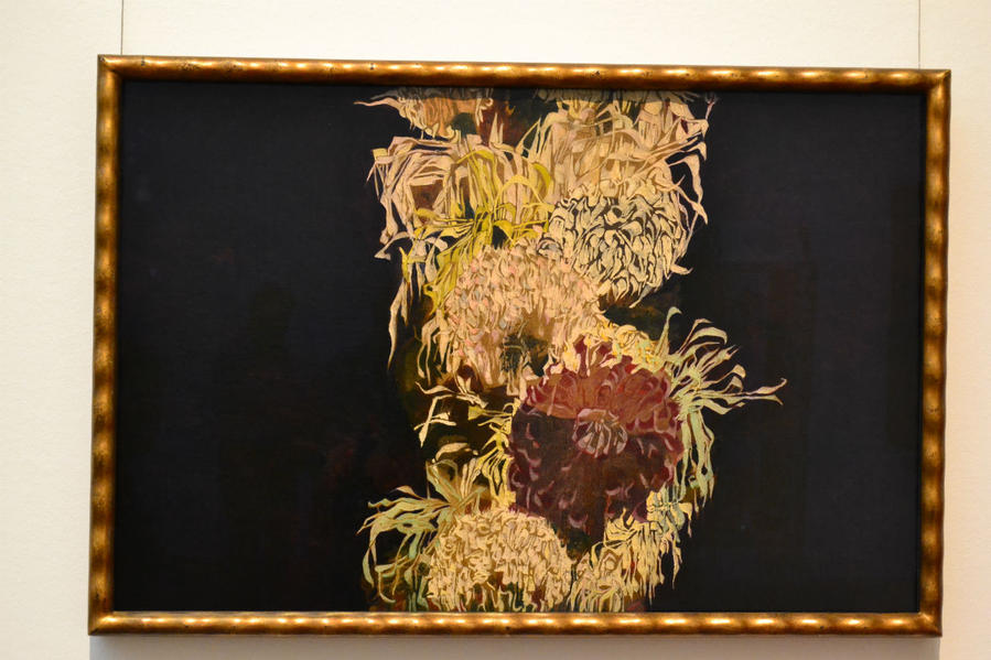 Цветы Эгона Шиле...все-таки он был художником модерна. Вена, Австрия