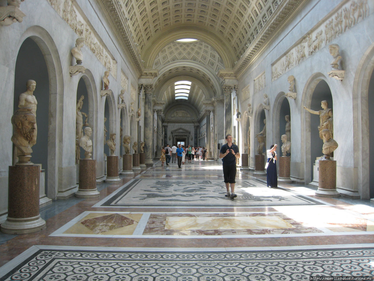 la galleria Braccio Nuovo Ватикан (столица), Ватикан