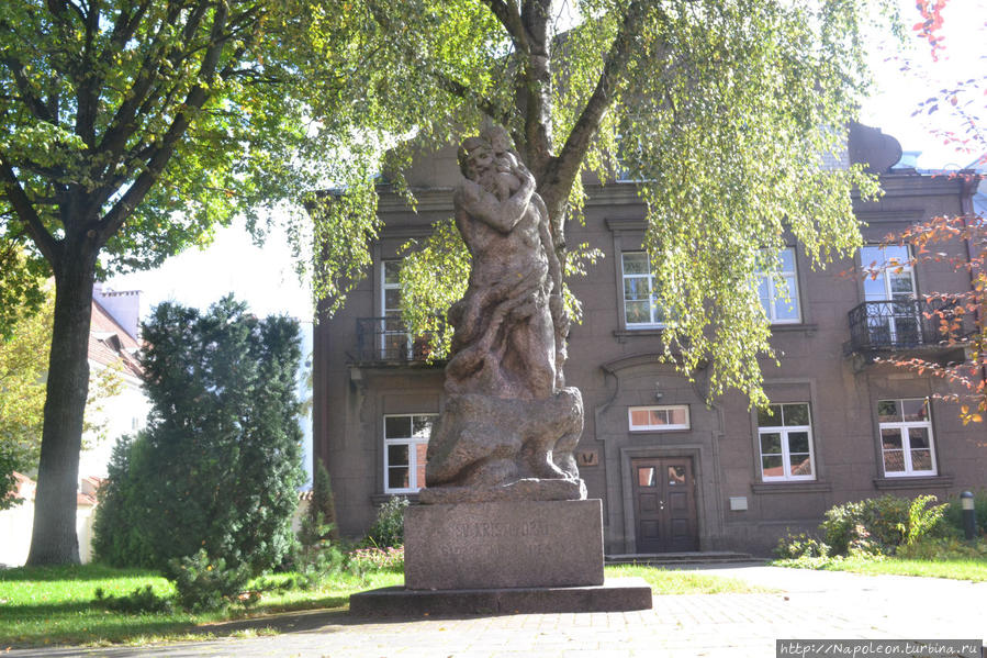 Памятник Святому Христофору Вильнюс, Литва