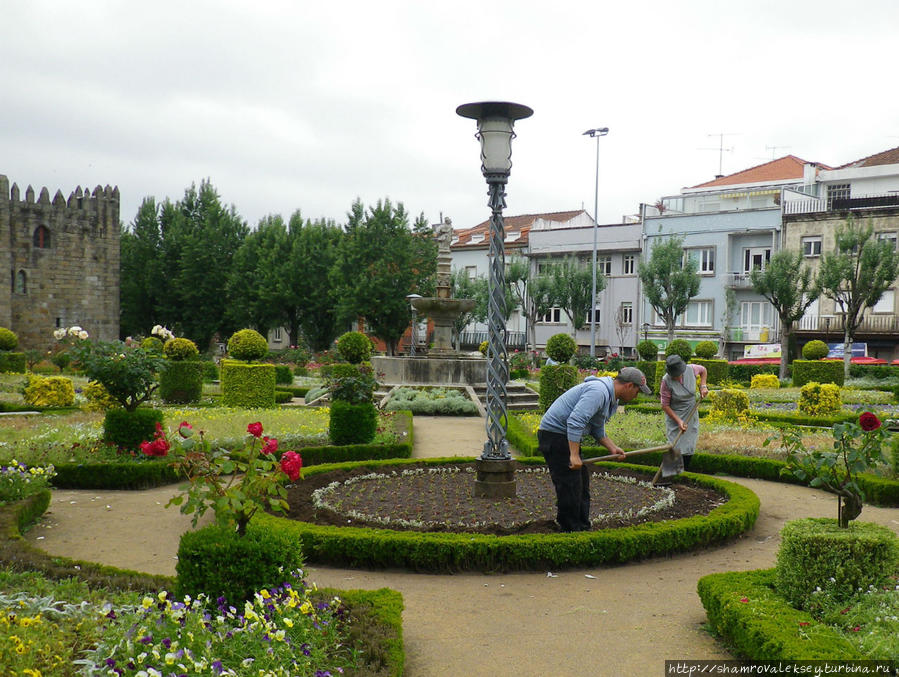 Сад Святой Варвары (Санта-Барбары) Брага, Португалия