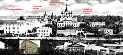 Снимок взят из интернета, тут есть возможность увидеть новый Покровский храм, которыйц был снесен после революции.