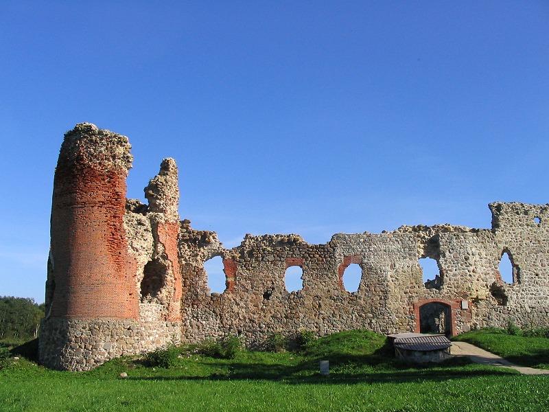 Развалины замка Лайузе / Laiuse ordulinnuse varemed