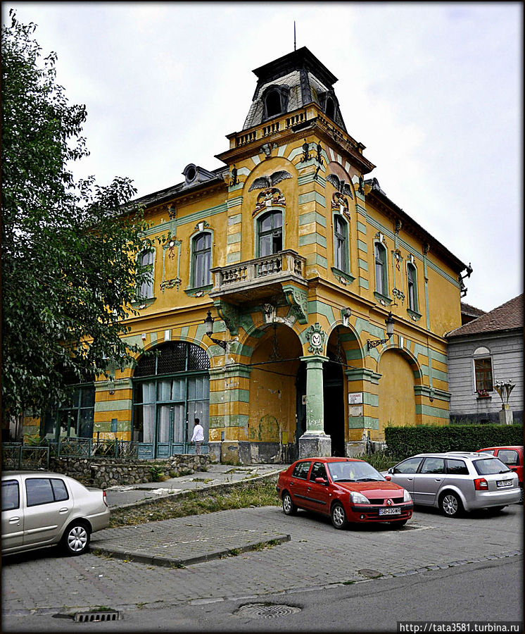 Старейший город Трансильвании Медиаш, Румыния