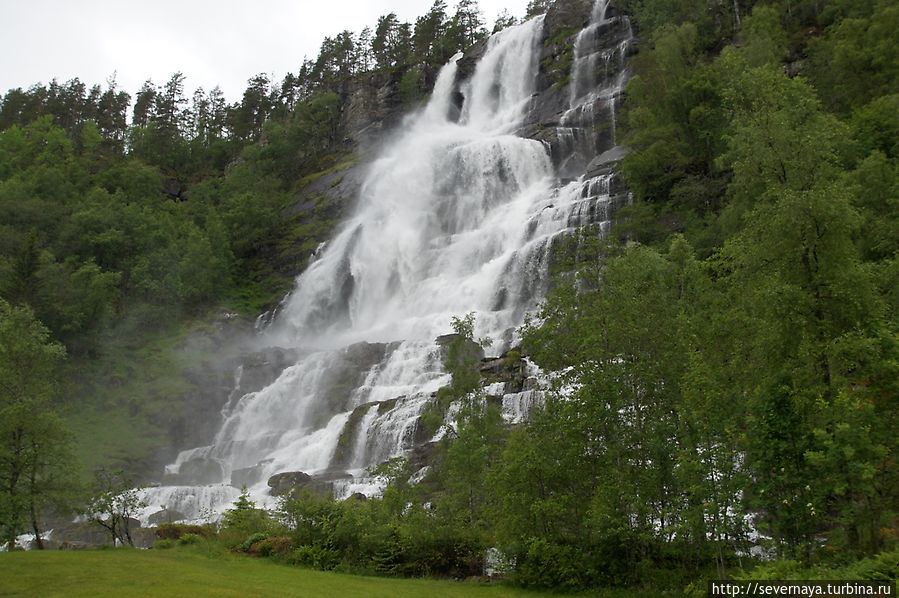 Водопад Твиндефоссен Западная Норвегия, Норвегия