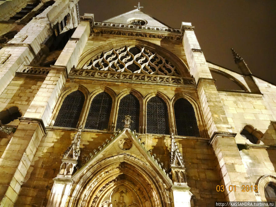 Церковь Сен-Северин Париж, Франция