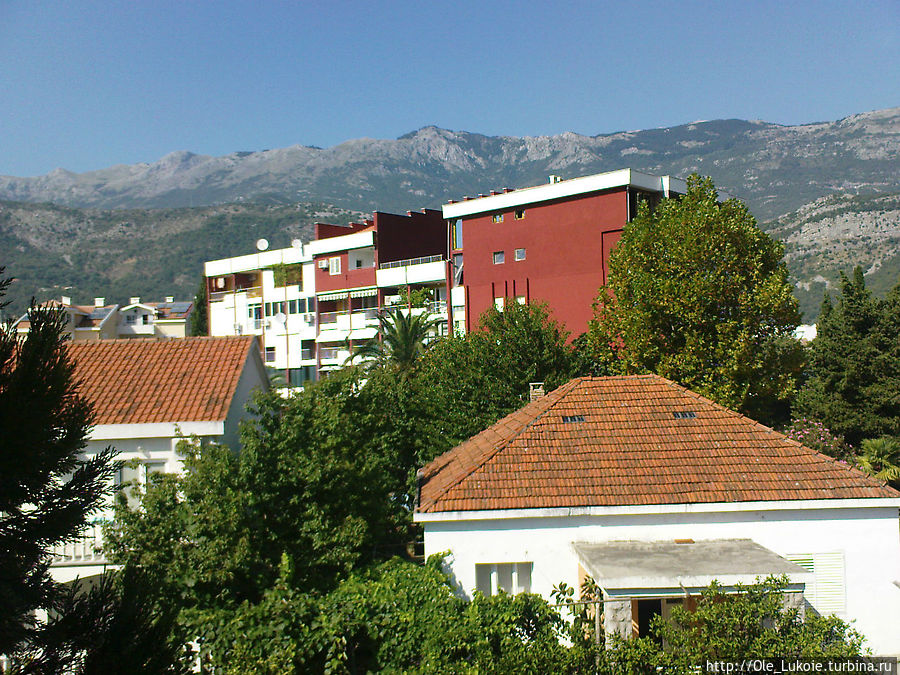 Вид из окна Будва, Черногория