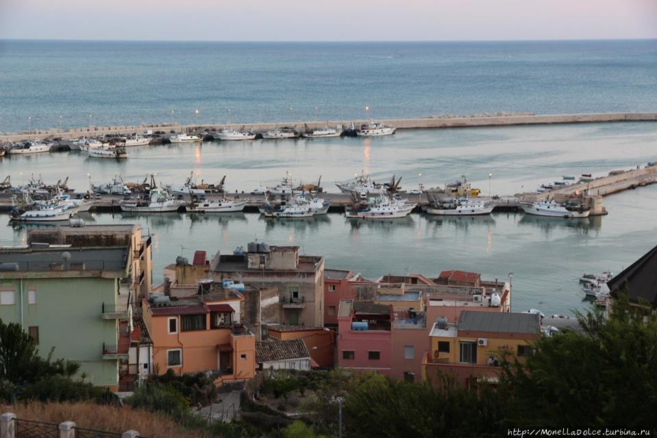 Шакка: Юго западный берег Сицилии