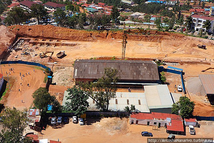 Тут строят новый торговый центр Кигали, Руанда