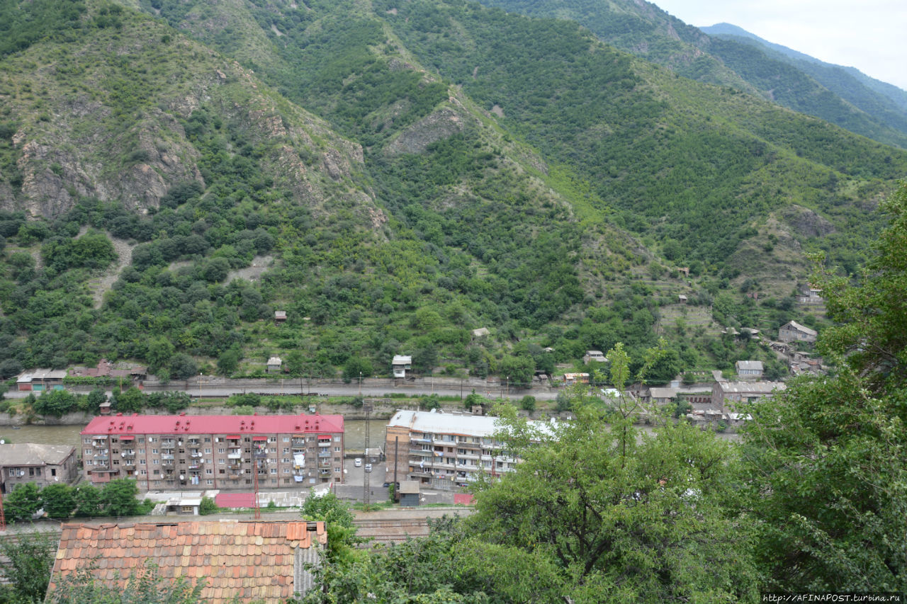 Ущелье реки Дебед и заложники промзоны Алаверди Алаверди, Армения