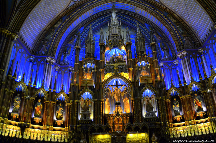 Синий плащ  Девы Марии Монреаль, Канада