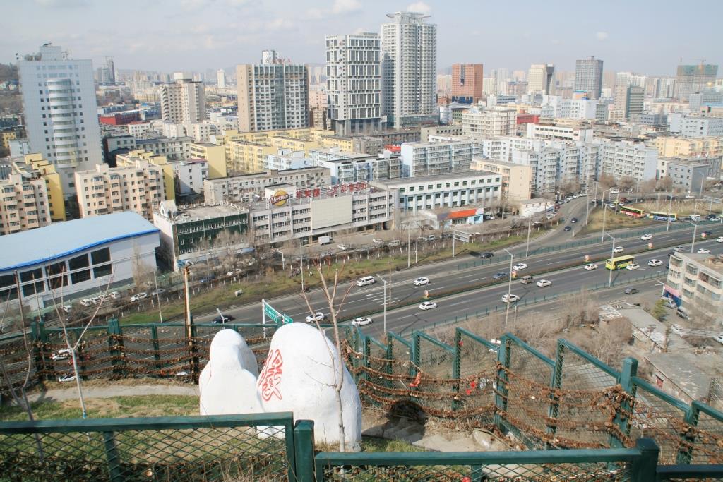 Вид с Красной горки. Урумчи, Китай