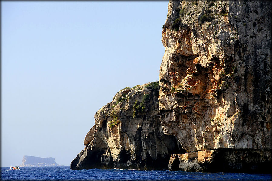 Голубая достопримечательность острова Мальта Зуррик, Мальта