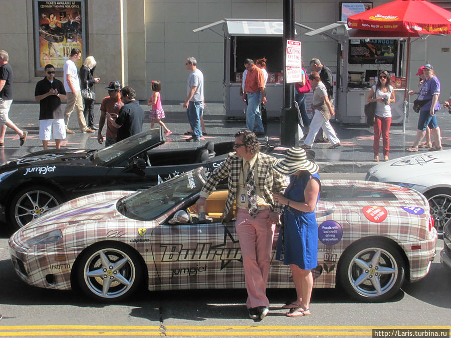 Лос Анжелес. Бульвар Голливуд Лос Анжелес. Бульвар Голливуд