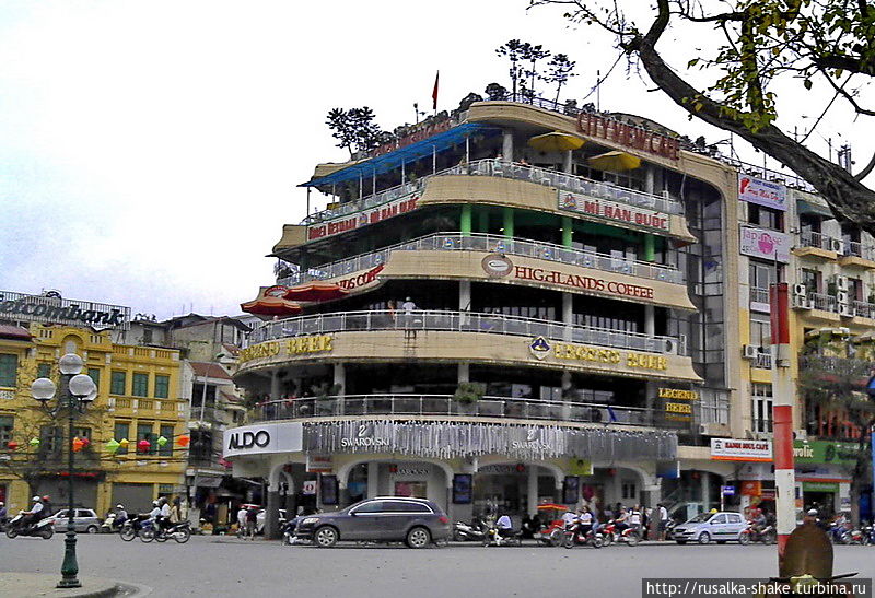 Многоуровневый ресторан Ханой, Вьетнам