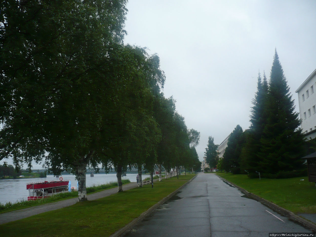 Крупнейший по площади город Европы Рованиеми, Финляндия