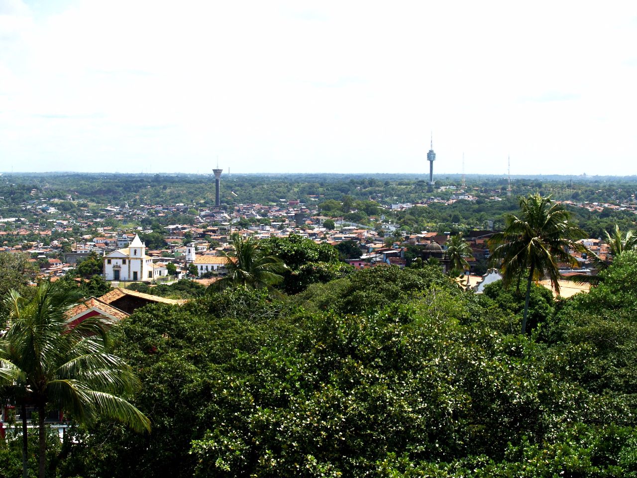 Панорамная смотровая площадка — водонапорная башня Олинда, Бразилия