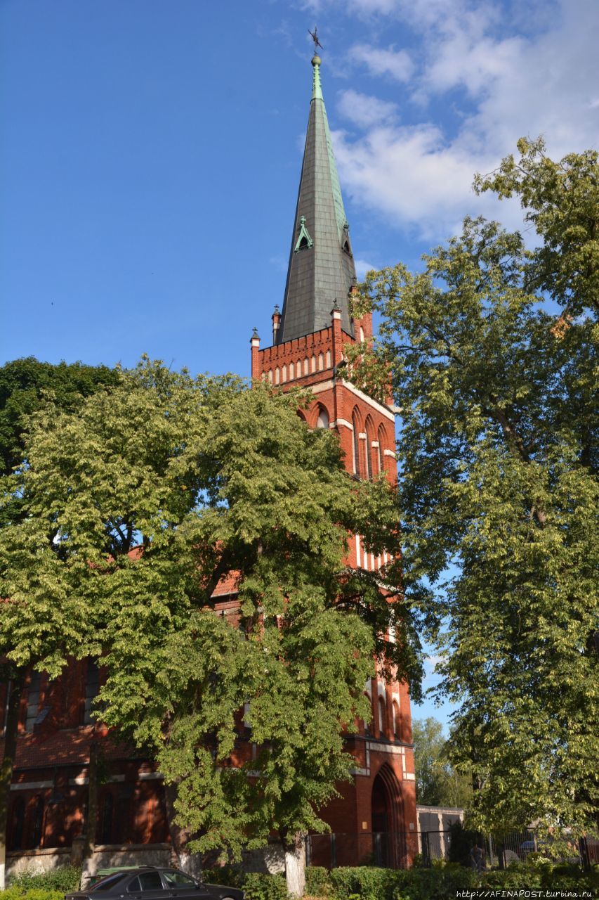 Черняховск. Католический храм Святого Бруно Кверфуртского