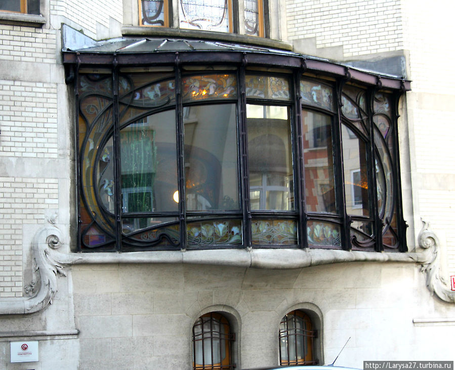Дом Ханнон, 1903, avenue de la Jonction, архитектор Jules Brunfaut Брюссель, Бельгия