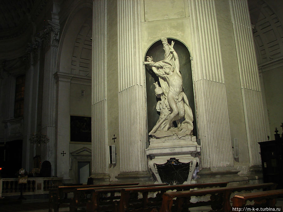 статуя святого Себастьяна Генуя, Италия