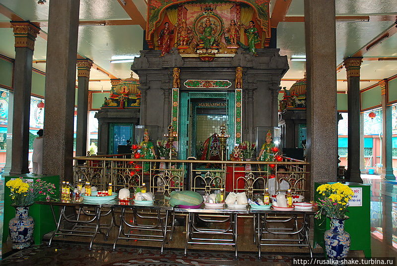 Единственный индуистский  храм в Сайгоне Хошимин, Вьетнам
