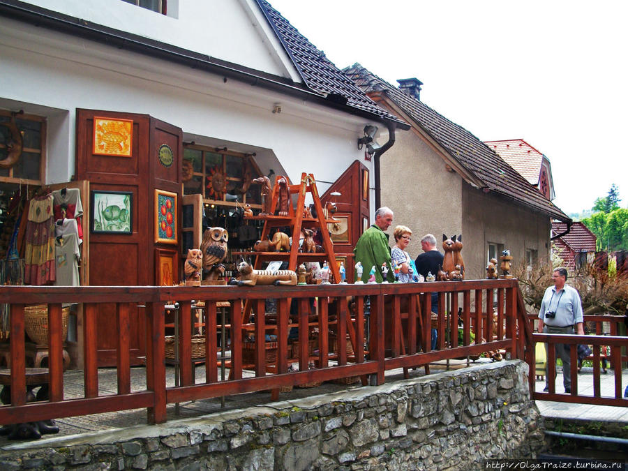 Сувенирная лавочка Карлштейн, Чехия