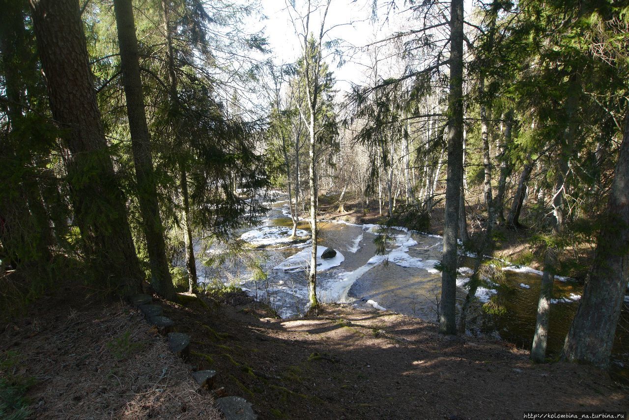 Водопад Кейла-Йоа  и каскад на реке Треппоя Кейла-Йоа, Эстония