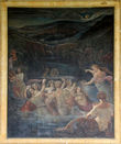 Русалки озера Муммельзее. Фреска в питьевом павильоне Баден-Бадена. Работа Якоба Гётценбергера, 1844. foto Internet