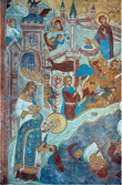 Чудесное спасение Константинополя при помощи Ризы Богоматери, Княгинин монастырь, 1648 г. Фото из Википедии