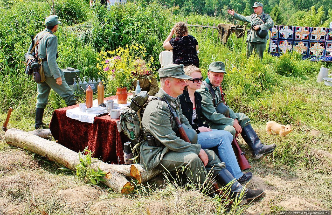 Военно-исторический фестиваль «Бой за переправу» Сосновый Бор, Россия