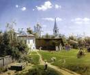 Картина В.Д. Поленова Московский дворик (1878) (Из Интернета)