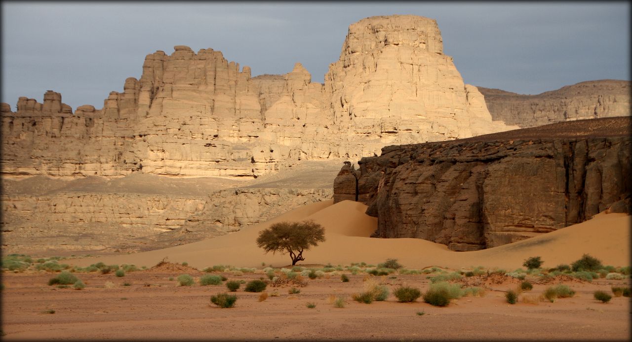 Невероятные пейзажи и наскальные рисунки Тассилин-Аджер Тассилин-Адджер Национальный Парк, Алжир