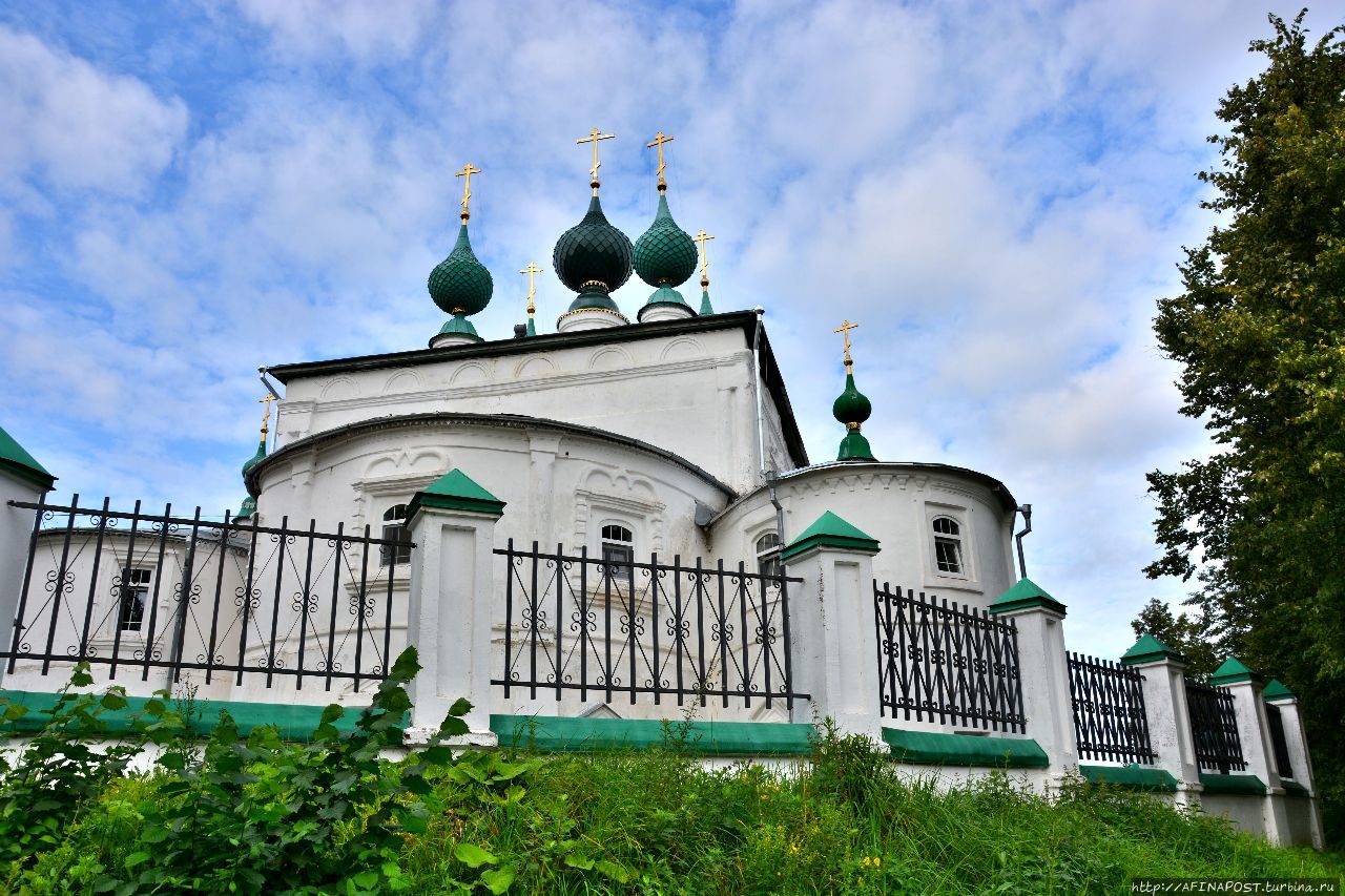 Успенская и Преображенская церкви Кинешма, Россия