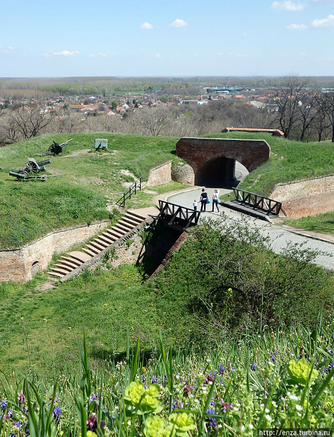 Захваченный весной Петроварадин, Сербия