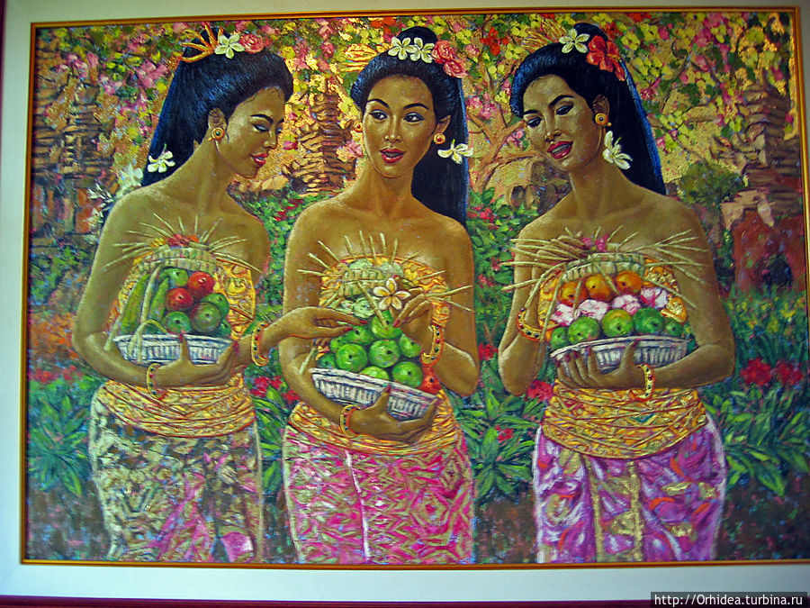 Бали. Познание через живопись Убуд, Индонезия