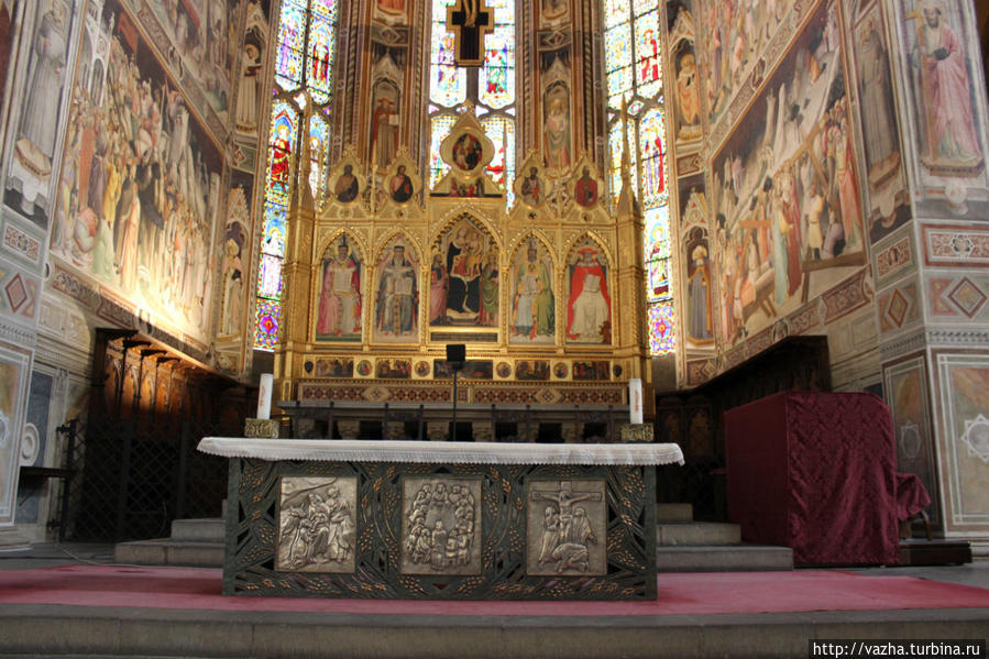 Базилика Санта-Кроче. Первая Часть. Флоренция, Италия
