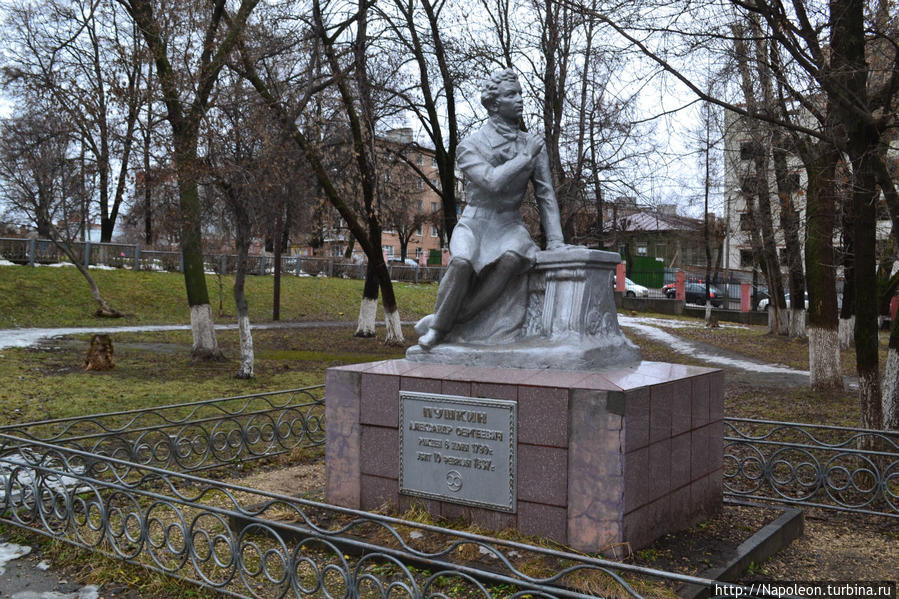 памятник Пушкину Рязань, Россия
