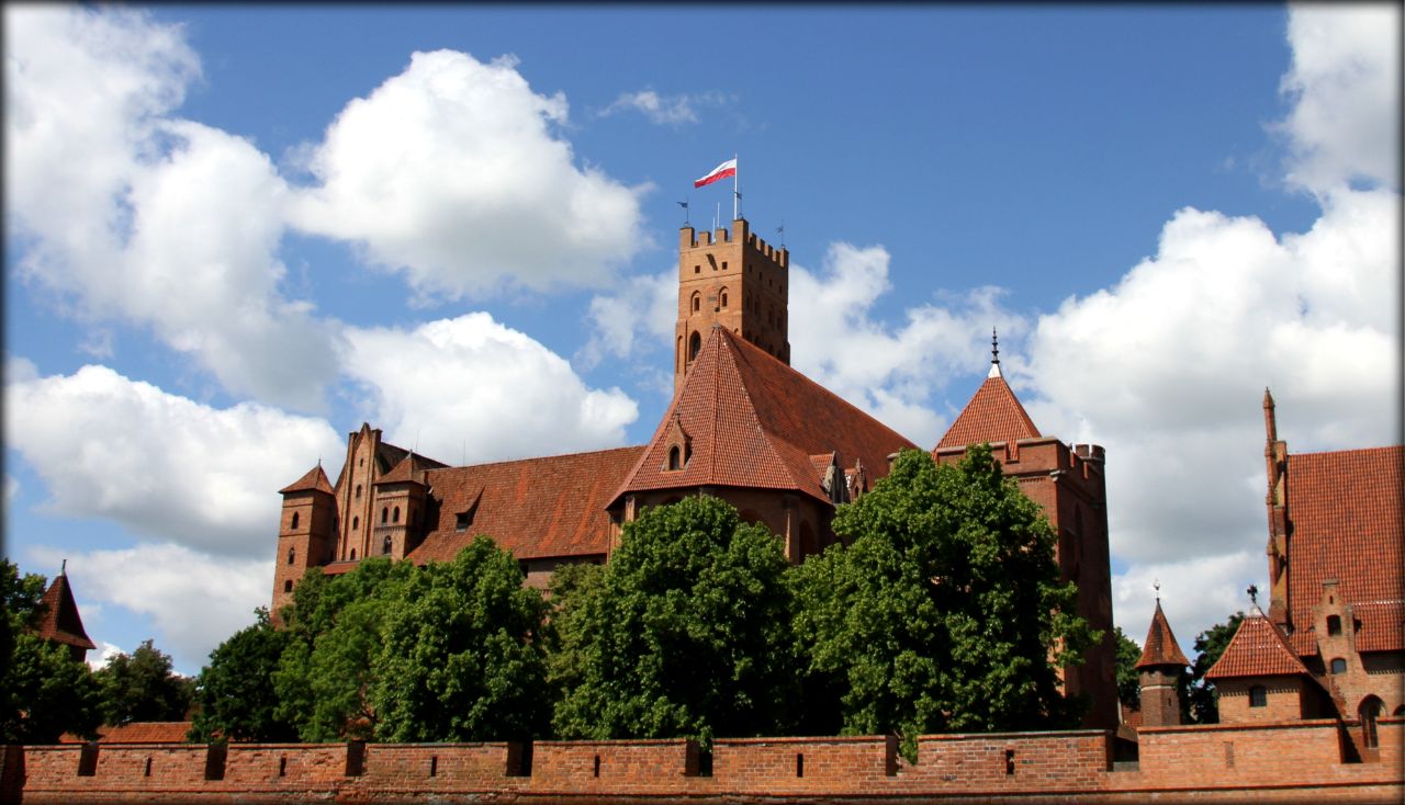 Крупнейший замок мира или мой первый альбом из Польши Мальборк, Польша