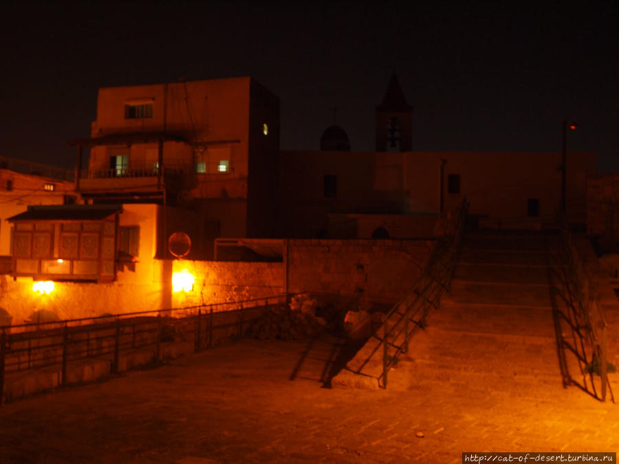 Прогулка по ночному Акко Акко, Израиль