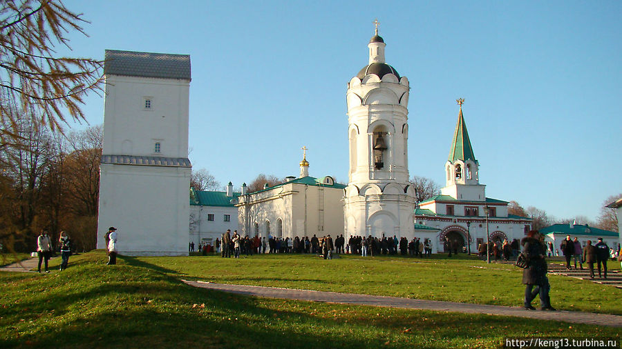 Осень в Коломенском или ускользающая красота Москва, Россия