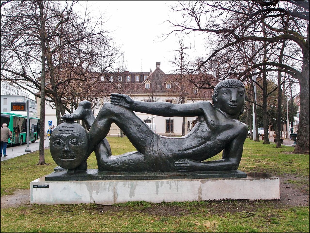 Необычные скульптуры Базеля Базель, Швейцария