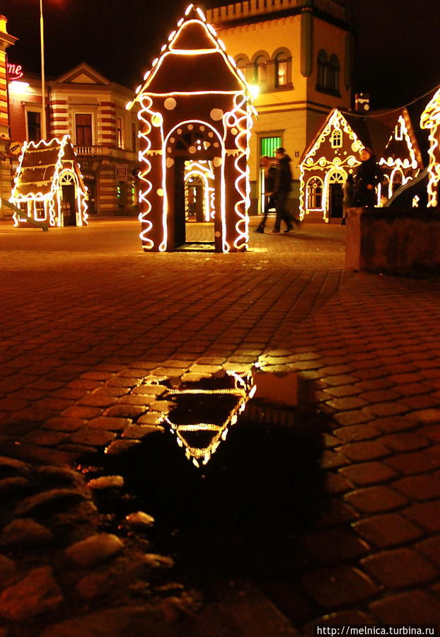Лиепая новогодне-рождественская... Лиепая, Латвия