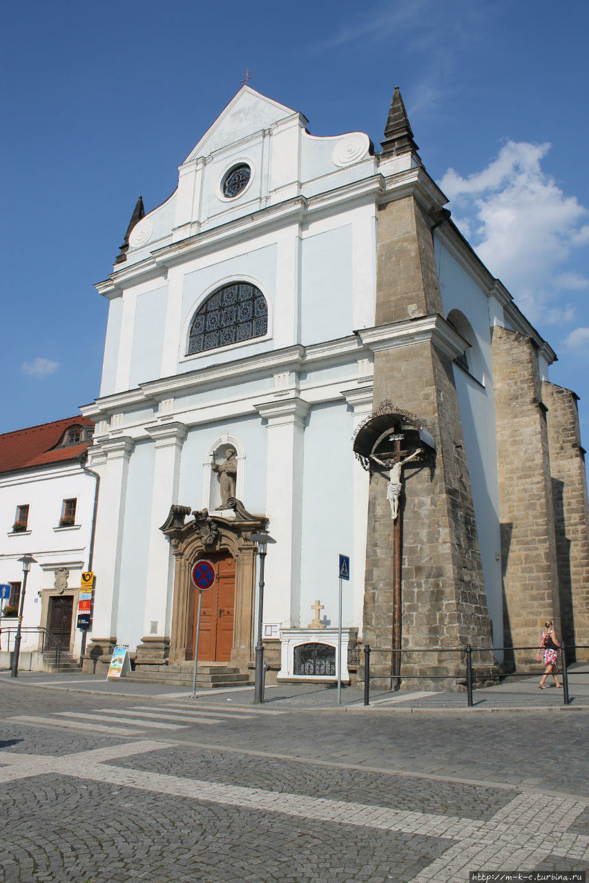 Вокруг центральной площади Турнов, Чехия