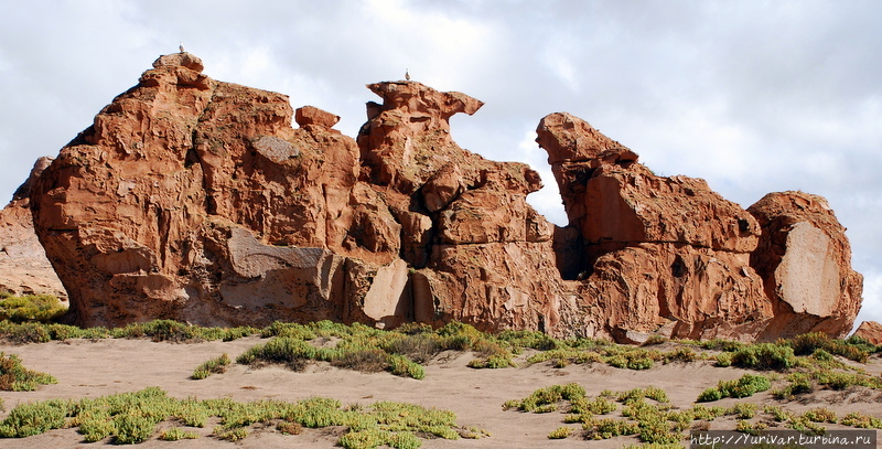 Фантазии каменных эрозий высокогорной Боливии Боливия